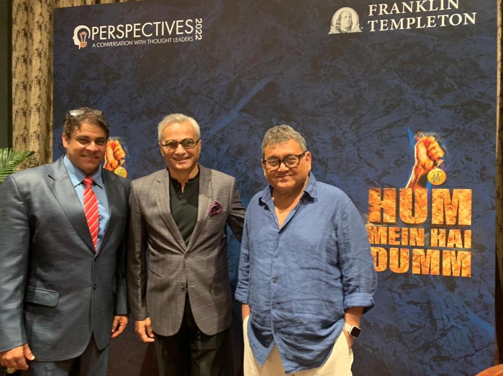 IamMisterBond's tweet photo. At @FTIIndia #Persective conclave at #WestinResort, Powai, Mumbai.

Nice to be back to normalcy and be amongst my #MFD friends from across the country. https://t.co/nAaw466uQl