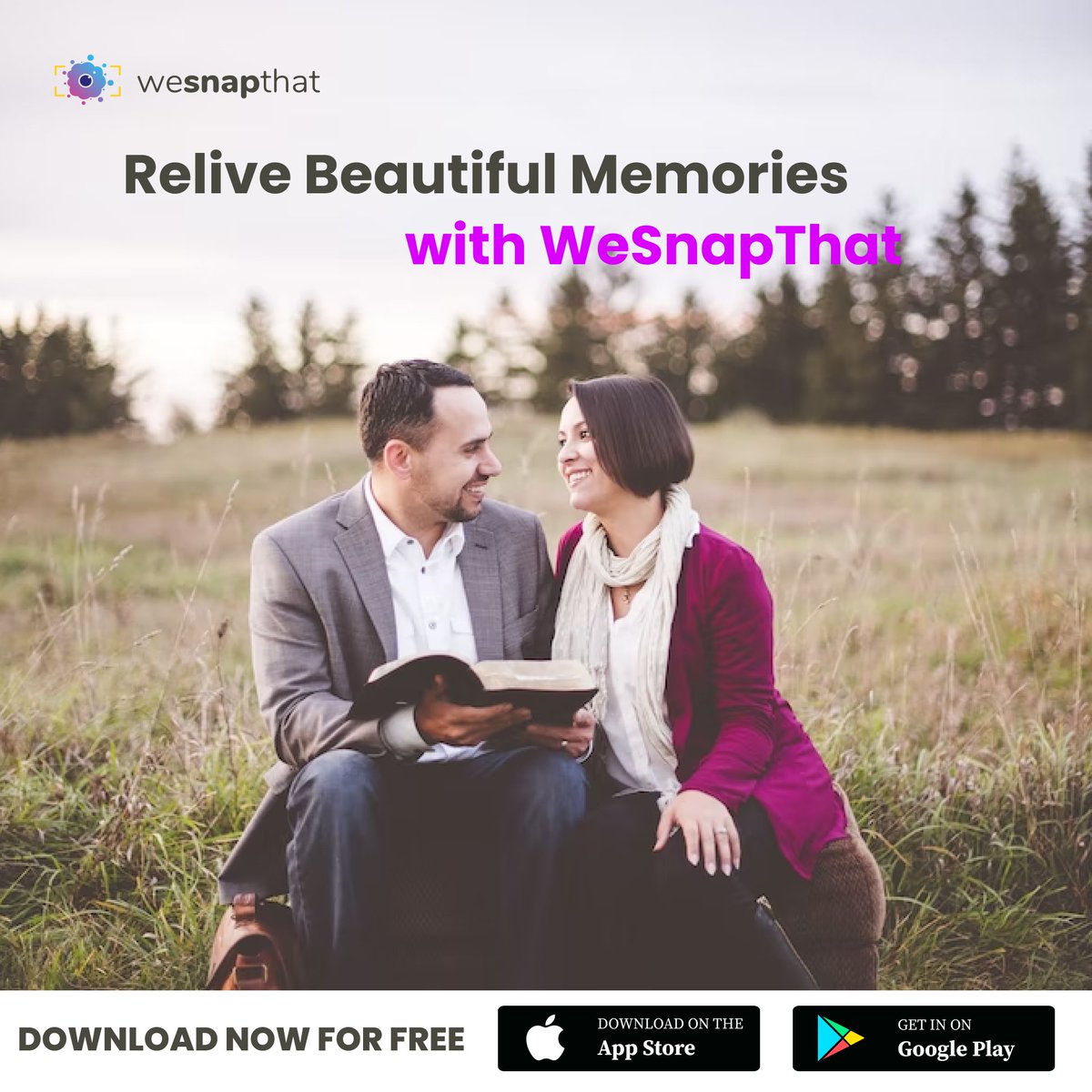 WeSnapThat_'s tweet image. Capture your memorable moments with WeSnapThat. We capture all types of anniversaries. 

Download the Free app now to collect your precious memories. 

Link in Bio..👆🏻👆🏻... 

#wesnapthat #photosharingapp #createeveryday #ios #memorytrips #sharememories #PhotoApp #photooftheday