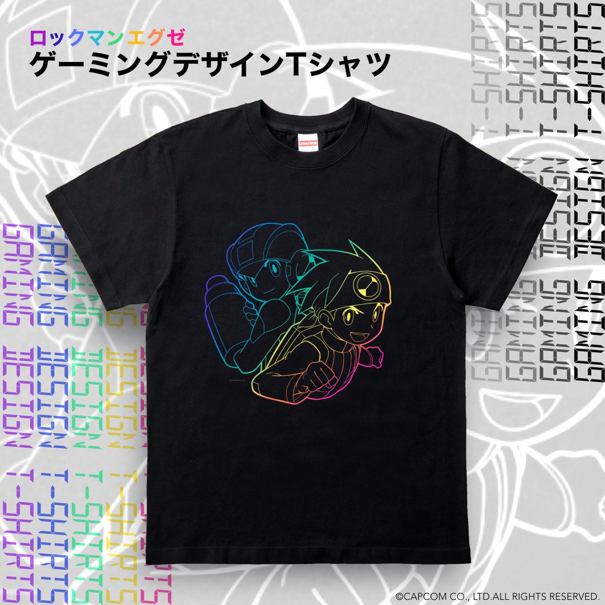 ロックマン4 Tシャツ XLサイズ MEGAMAN カプコン CAPCOM ロックマン