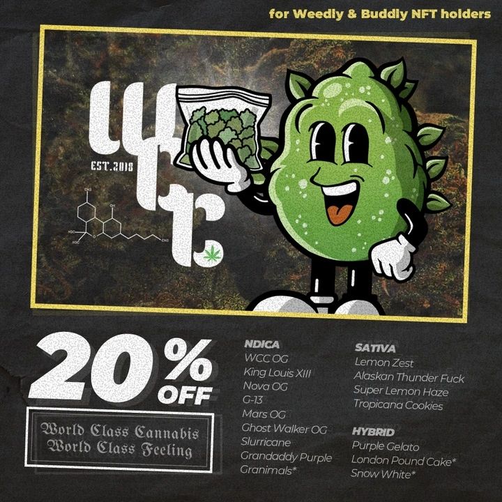 Weedly & Buddly 💚 Mint is live tweet media