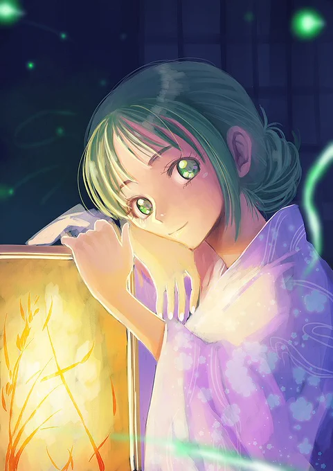 「涼しくなりましたね・・・」 