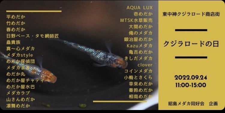 MedakaStyle's tweet photo. 明日はあいにくの天気っぽいですが😭皆さんのお越しお待ちしてま〜す❗️😊✨ https://t.co/t83El51pwT