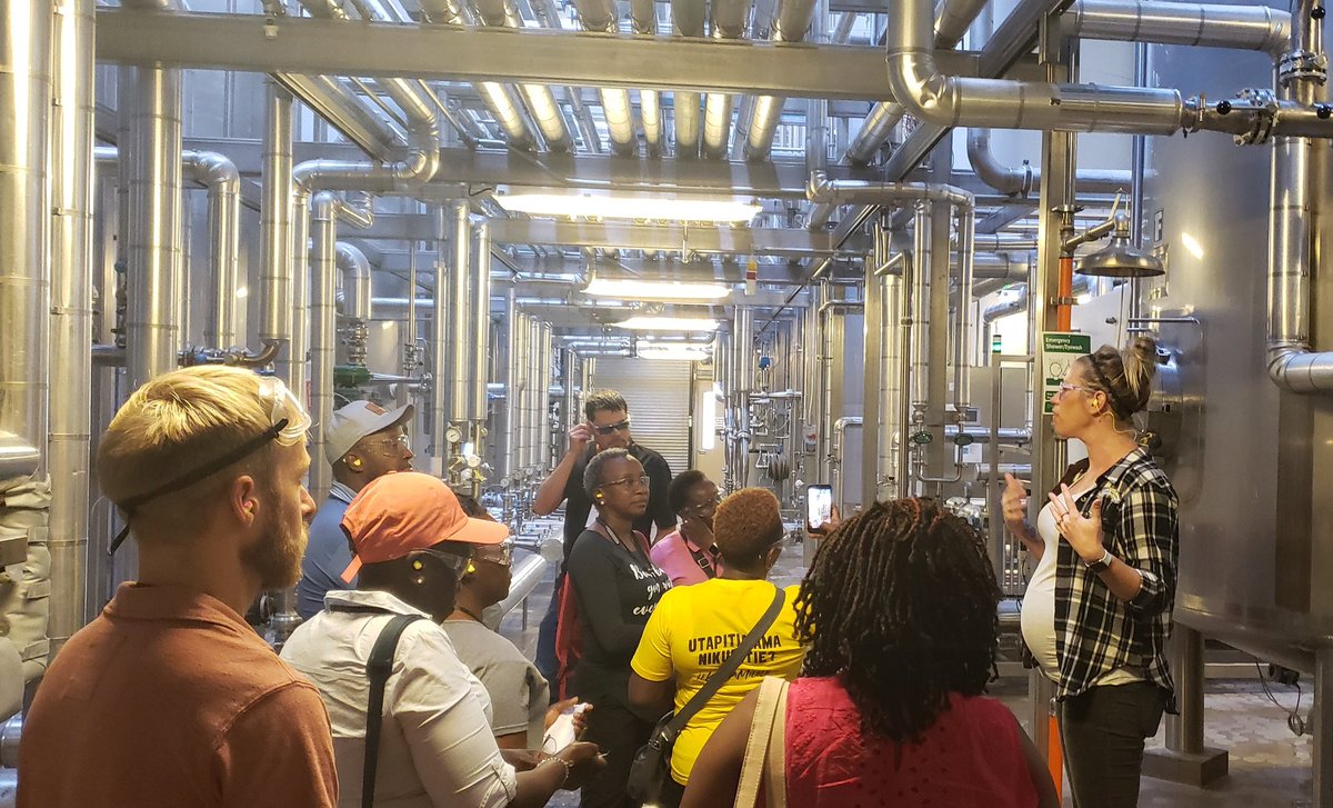 <a href="/USDA/">Dept. of Agriculture</a> Cochran Fellows from Kenya, hosted by <a href="/UTIAg/">UT Institute of Agriculture</a>, experience beer geeks tour at <a href="/SierraNevada/">Sierra Nevada Beer</a> in North Carolina, America's 3rd largest craft beer company. Thanks Amy for the excellent tour!
<a href="/USDAForeignAg/">Foreign Ag Service</a>
<a href="/utsmithcenter/">Smith Center for International Sustainable Ag</a> 
<a href="/UTAgResEcon/">UTAg&ResourceEcon</a> 
<a href="/knowyourvino/">Victoria Mulu-Munywoki</a> 
<a href="/winenjiru/">winenjiru</a>