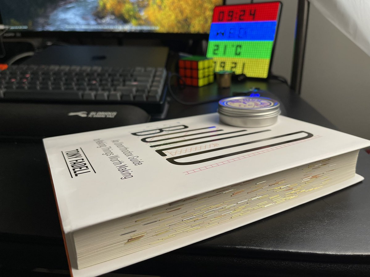 Finished Build by <a href="/tfadell/">Tony Fadell</a> this week

I haven’t highlighted a book this much in a long while!

A great book for founders, product managers, and aspiring PMs

I’m recommending this to everyone I know in Product