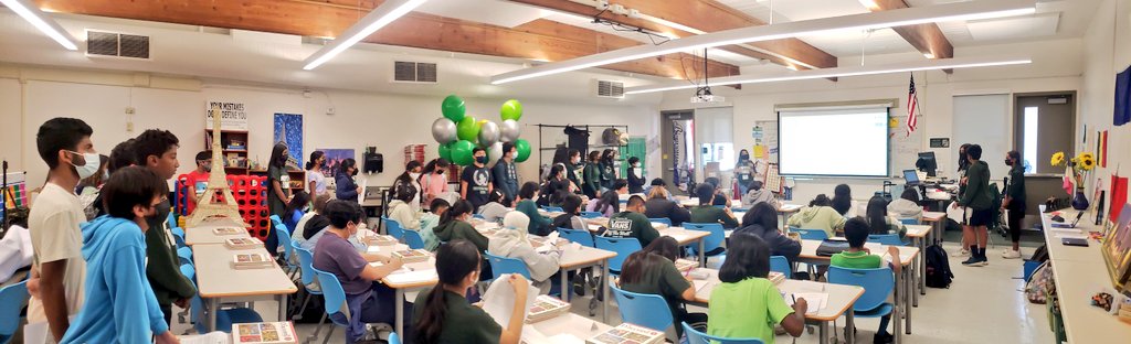 MadameChabot's tweet photo. Congratulations to @HopkinsHawks ASB Student Council 2022-2023💚 1st General Meeting. WhoopWhoop ! ✅ Ready to do great things. #HawkOn https://t.co/mkKhSmC9Mi