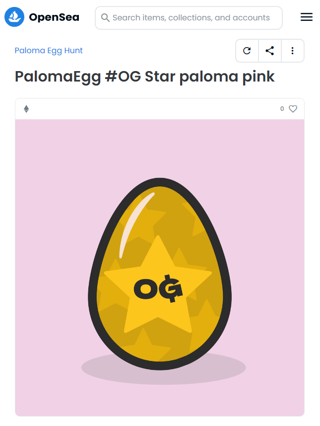 paloma_chain's tweet photo. Proof of (ETH) life, straight from Cosmos 🥚⚛

What's next? 🤔 Hop in our Discord and take part in shaping the flock's flight path. COO! https://t.co/A2zerDCO90