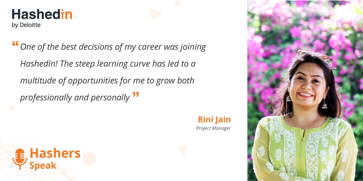 HashedIn's tweet photo. At HashedIn, the learning never stops. Like Rini, want to keep growing in your career?
Learn how: https://t.co/tysC6ODHA6
#HashedInbyDeloitte #Work #Fun #Culture #GPTW #HashersSpeak https://t.co/AycsEmdhm9