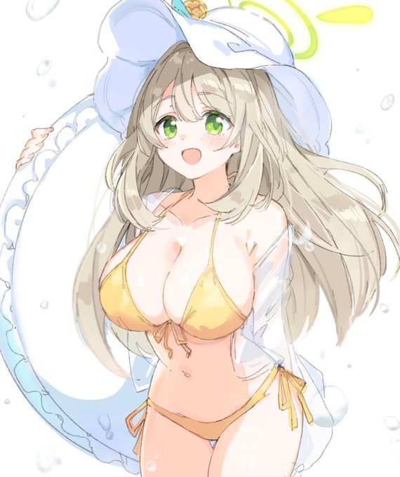 #夏が終わりそうだし今年描いた水着絵を貼ろう 