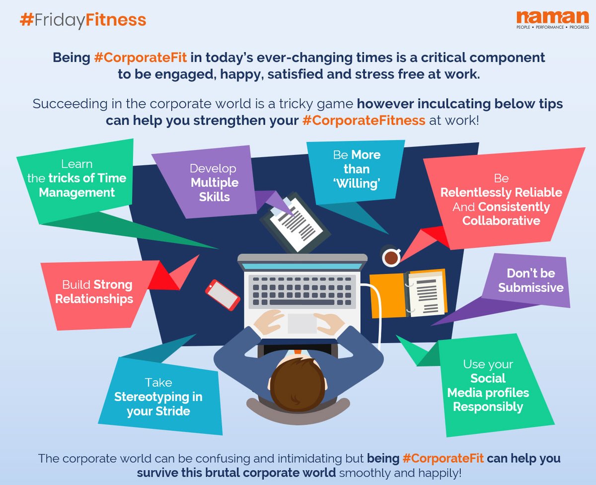 It doesn’t matter what you want to get out of your job, whether it be a fast track to CEO or getting the most money, no-one can get to their #CorporateGoals without strengthening their #CorporateFitness to transverse the #PoliticalMaze of workplace! 
Let us become #CorporateFit!