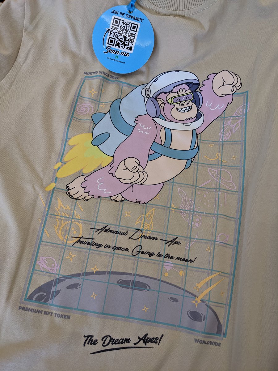 n8gmi's tweet photo. Ok this is pretty cool, thanks again @DreamapesNFT !! https://t.co/tt0N8ErJsN