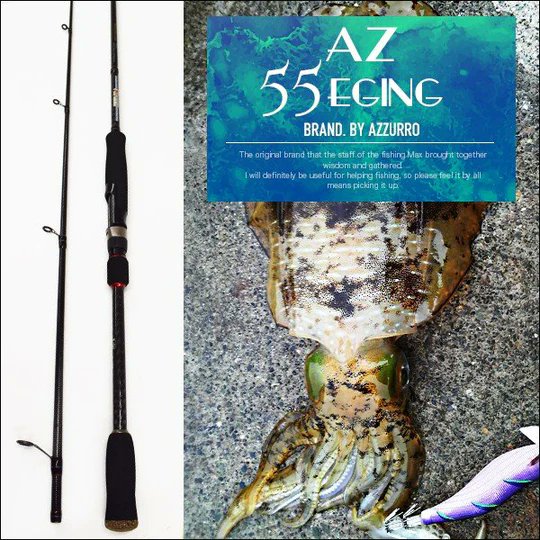 fishingmaxinfo's tweet photo. 2022年は出来る限り毎週プレゼント企画です👍

これ1本でアオリイカが狙える！！
AZ 55EG-86Eをプレゼント🦑
応募方法は簡単🐟

①この投稿をリツイート！！
②Youtube.FMAXTVをチャンネル登録↓
https://t.co/nwL0WLQ029

RTの中からランダムで選びDM🌟
フォロワー数関係無し・誰にでもチャンスあり🥰 https://t.co/Pai3CWn3jj