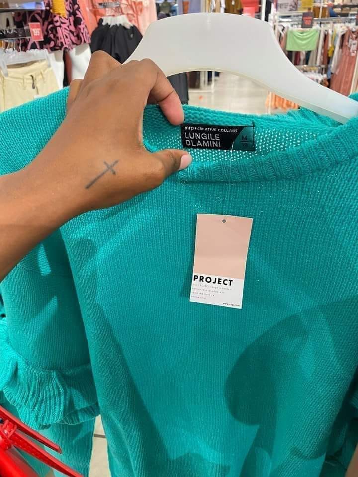 KasiEnterprises's tweet photo. I know its almost summer but im going to Mr Price to buy myself the jersey by Lungile Dlamini. I dont know her all i know is that this is a brand by one of us.

Ladies lets stock out Lungile Dlamini at MRP just for control. 

#KasiEnterprises #Zinhle https://t.co/GA3dQGewuN