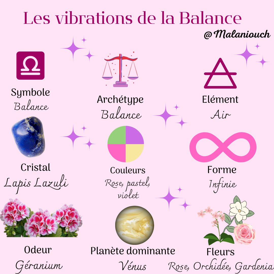 Malaniouch1's tweet photo. ♎️ La saison de la Balance commence ! ♎️
 #malaniouch #balance #astrologie #septembre #équilibre #vibrations #signedair #lapislazuli #infinie #rose #gardenia #orchidee #vénus #geranium https://t.co/LCaVjwHxKz
