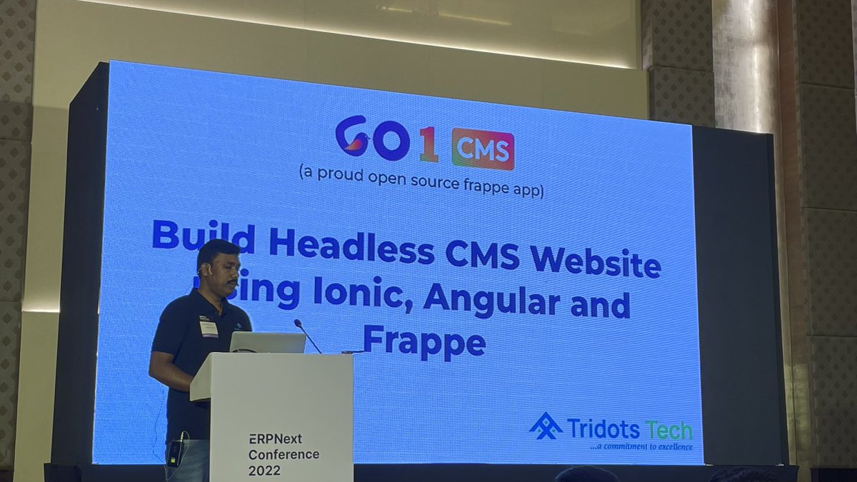 rk_root's tweet image. Headless #CMS #Go1CMS @GO1CMS 
By RajaRajan sir @Tridots_tech