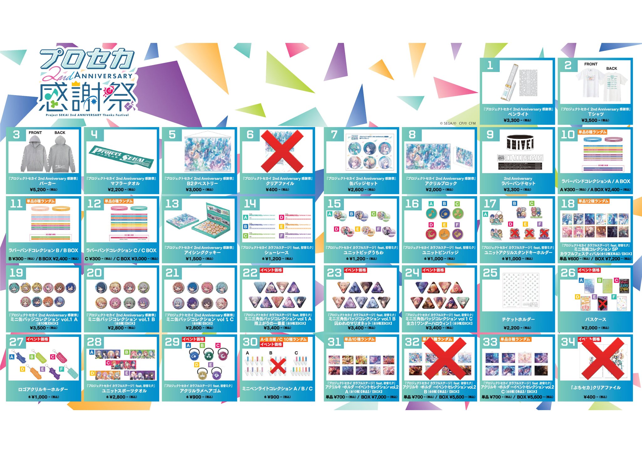 プロジェクトセカイ 5th Anniversary 感謝祭 on X: 