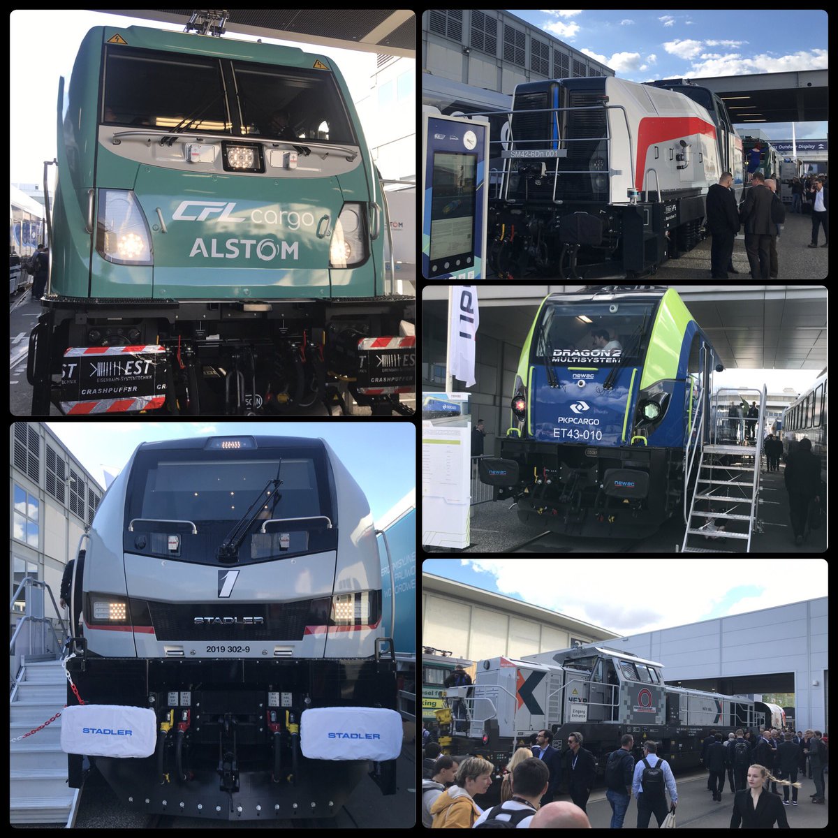 AinIvo's tweet photo. Es war einmal mehr eine Interessante Messe viel gesehen mit viele interessante Gespräche geführt und wieder viel gelernt #Innotrans22 Dankeschön #Berlin https://t.co/9Gq8zKSe97