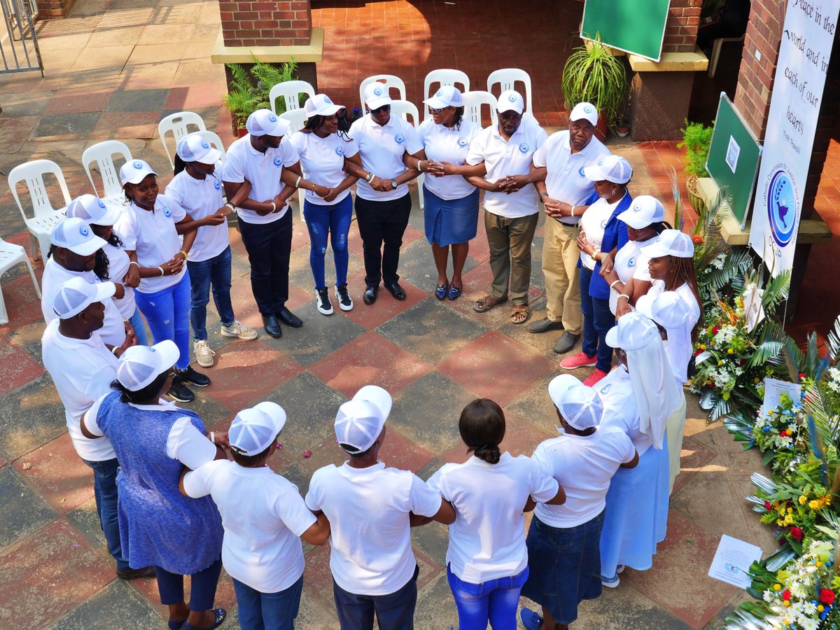 What can you do to promote world peace? Go home and love your family. International Day of Peace was celebrated by the Archdiocese of Harare family.