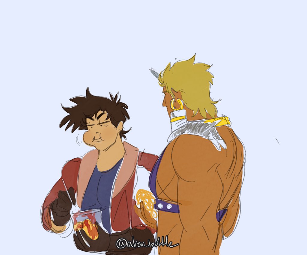 alien_bottle's tweet photo. Joseph and wamuu hang out https://t.co/PXNGwlhIoU