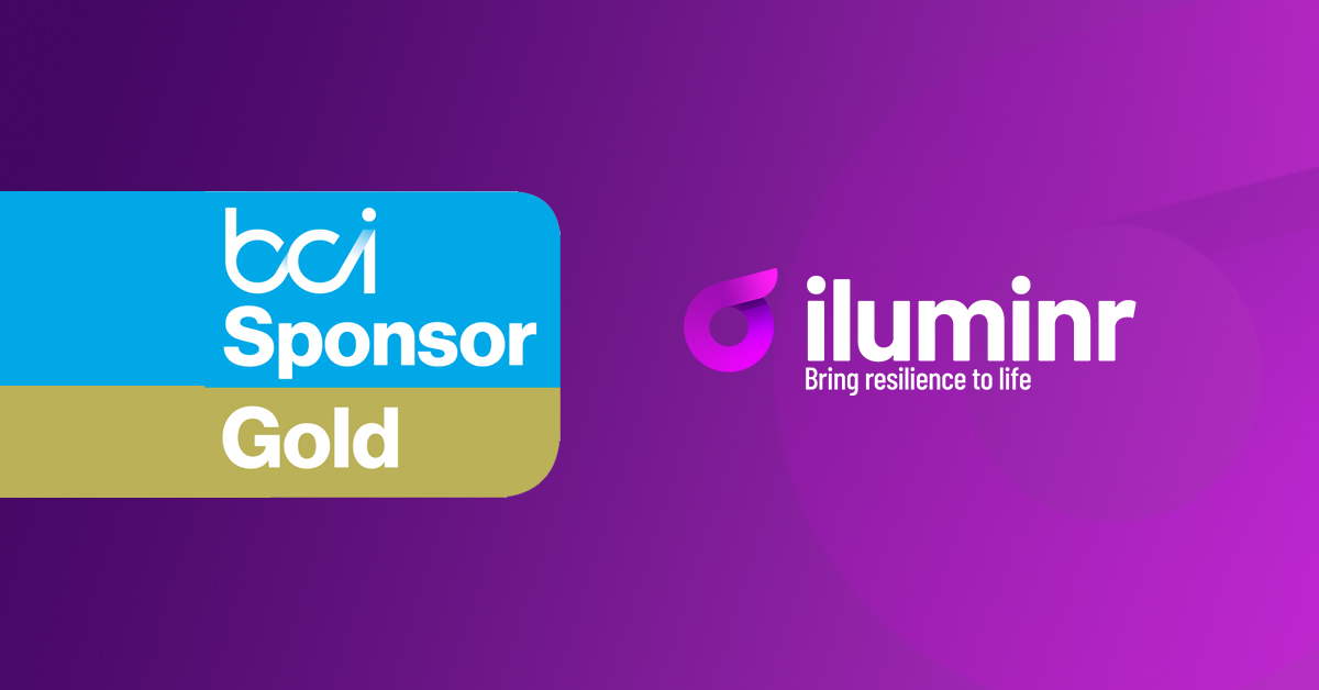 iluminr (@_iluminr) on Twitter photo The BCI is committed to helping practitioners worldwide strengthen #businesscontinuity and improve #resilience. That's why #iluminr is proud to be a #goldsponsor for a second consecutive year. The BCI is committed to helping practitioners worldwide strengthen #businesscontinuity and improve #resilience. That's why #iluminr is proud to be a #goldsponsor for a second consecutive year.