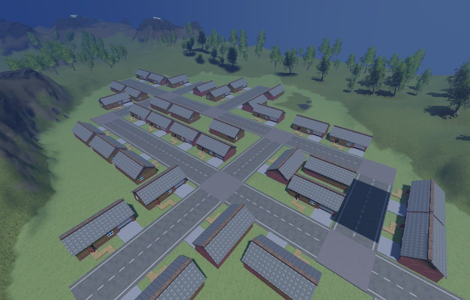 MythWarfare's tweet photo. Here's a tease photo of the new map. You'll notice new trees, new landscape, no more island, and a town. This map is 4x bigger than the original map. #ROBLOX #RobloxDev https://t.co/TpzpC9CuX0