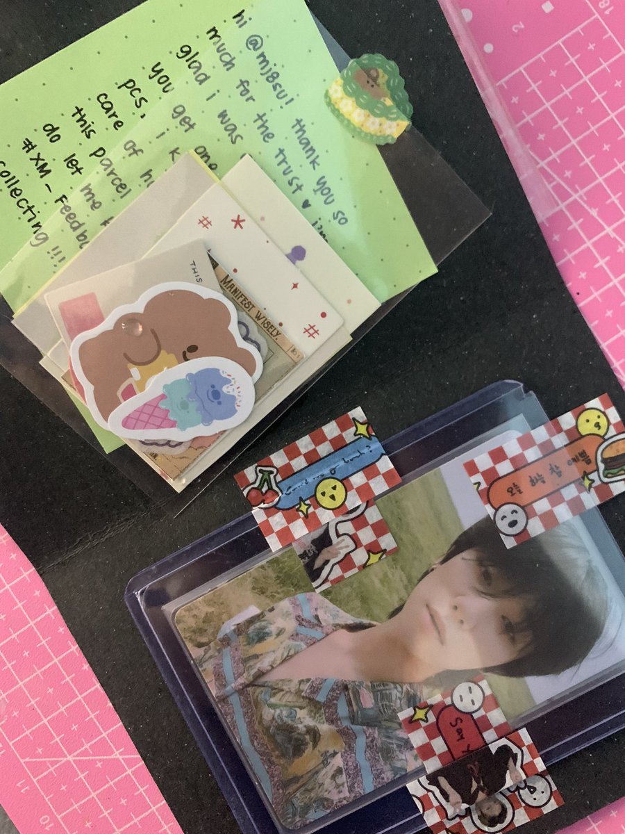 mj8shu's tweet photo. [ 💌: #mjmailsu ♡]

THANK YOU SO MUCH @xiumart for bringing home my prio pc for a year  <3 thank you also to @4figuresid &amp; @buywsnsh for the acrylic pc holder!

#XM_feedbacks
#thanksnshmwah https://t.co/jVhgeOjgdJ