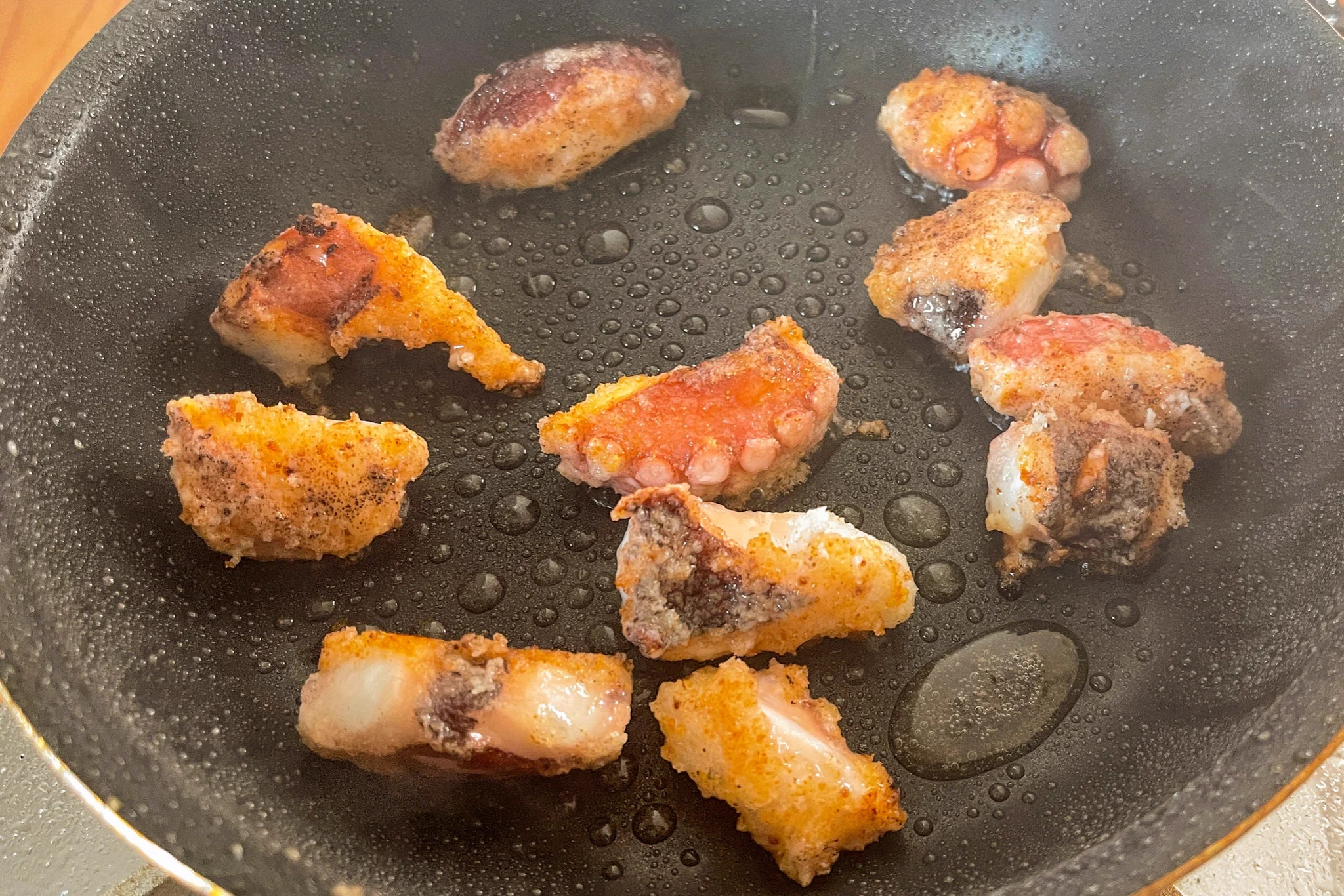 材料はたったの3つ！「たこの塩から揚げ」