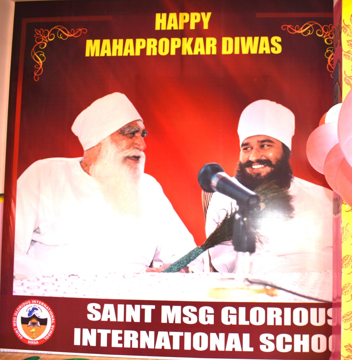 MSGglorious_sch's tweet photo. #maha_paropkar_diwas
#23rdseptember
#positivevibes
#Saint_MSG_Glorious_International_School
#dss
#Radiance_met_with_radiance
#Preachings_of_Dr_MSG
#WelfareWorks
#ServeHumanityToServeGod https://t.co/TbRbG2GnRR
