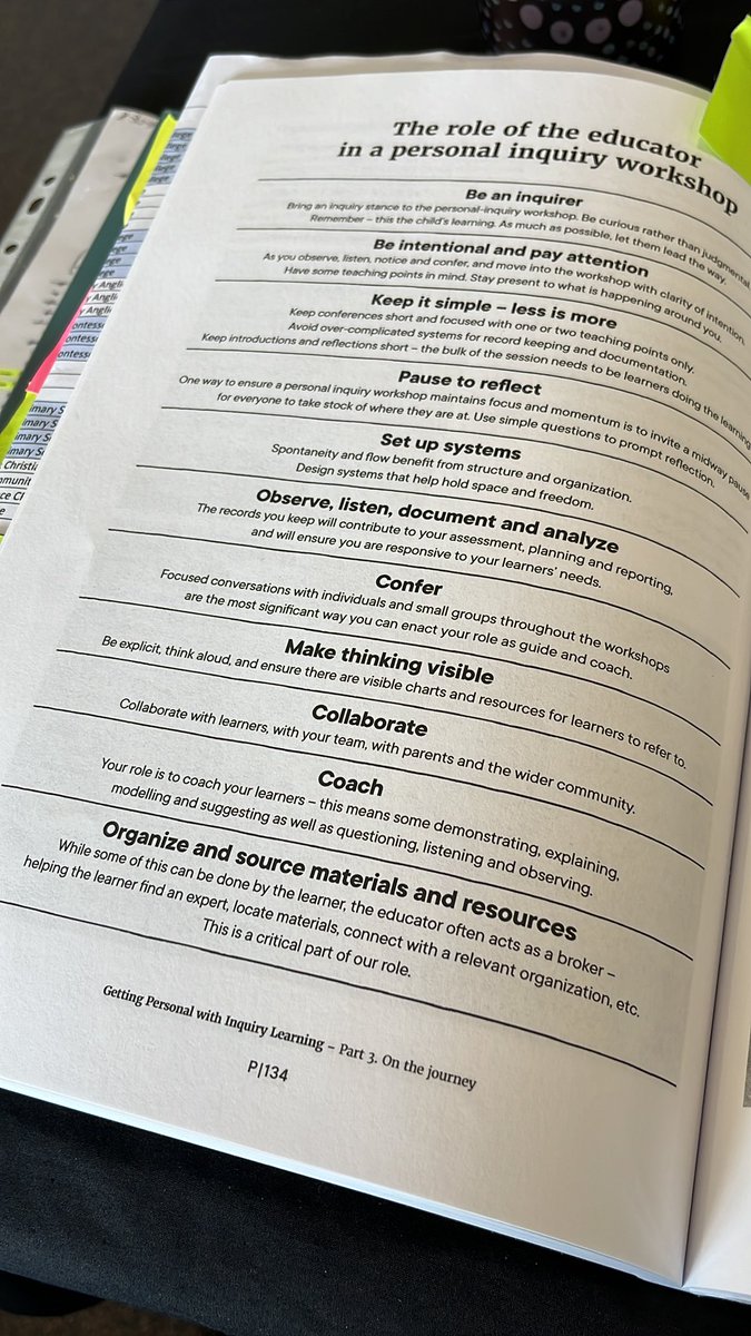 mareewhiteley's tweet photo. Reimagine YOUR role as coach/guide/learning partner @kjinquiry #GPWIL #PurposefulPedagogies https://t.co/aZJgqH8u7B