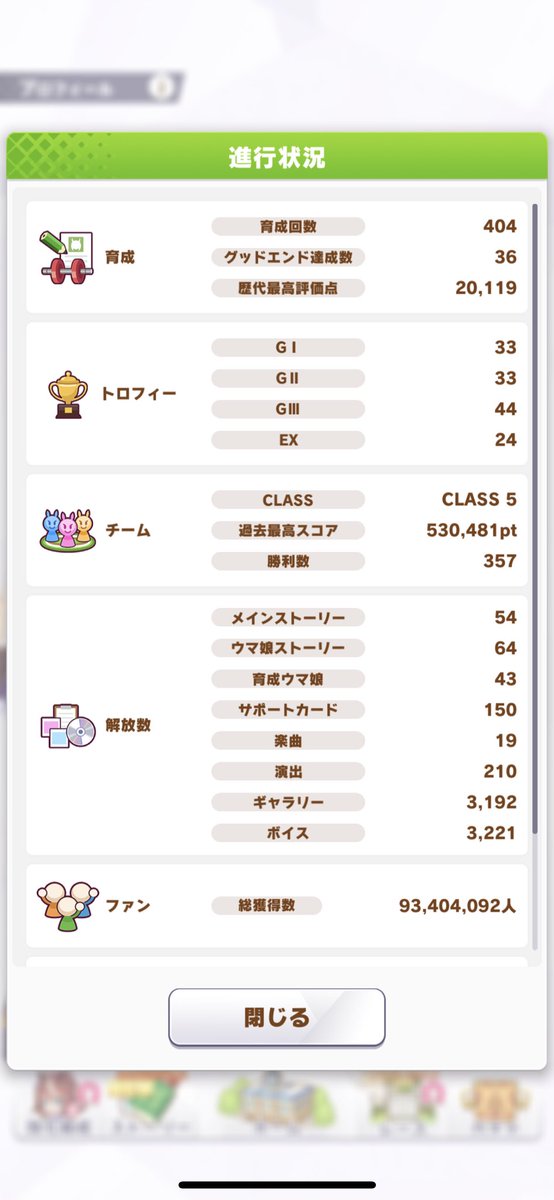 ja_hnsn's tweet photo. ウマ娘やってます
育成回数は日によってまちまちですが、これからしっ��りやろうと思ってます。
今サークルに所属していないので、拾っていただけたら嬉しいです。
勧誘お待ちしております！ https://t.co/KA1t5YuI06