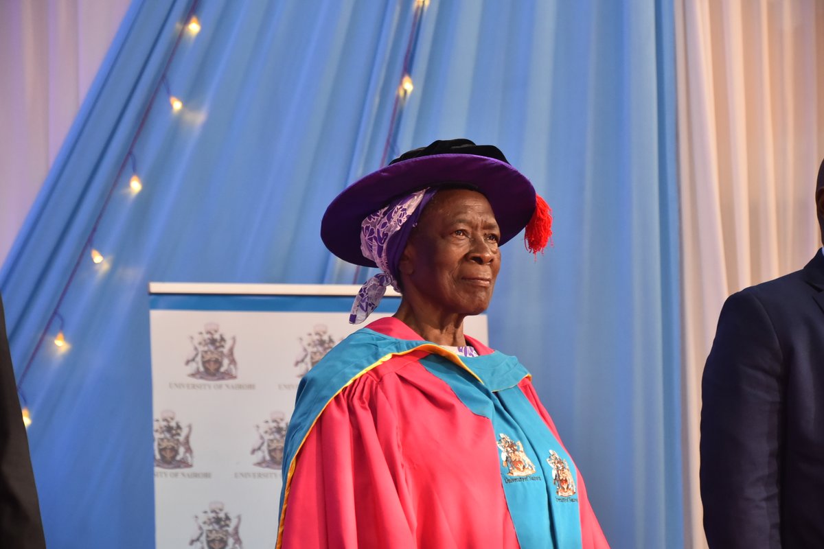 May good luck be with you wherever you go; May your blessings outnumber the shamrocks that grow; May your days be many and your troubles be few; May you have the hindsight to know where you’ve been the foresight to know where you’re going -Prof. Were #UoNGraduation #WeAreUoN