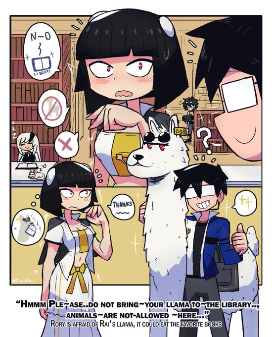 Rory speak very slowly and low 👂,  but Rai can understand her perfectly✨, even if she doesn't speak. 