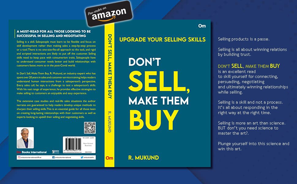 RaghavanMukund's tweet photo. Upgrade your skills to sell an idea to a relationship
#non-fiction #business #sales #buyinghabits
#consumerbehaviour #marketing #service #sellingskills
# consumerismtrends #salescalls #salescommunication
#sellingtechniques #negotiatingwithcustomers
#handlingcustomerconcerns https://t.co/gZig5ziKJe