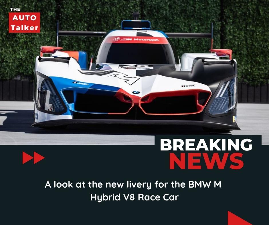 @BMW has taken the wraps off its M Hybrid V8 prototype race car, which will make its racing debut in the IMSA GTP Class at the 2023 24 Hours of Daytona.

#BMW #racingcars #MHybridV8
