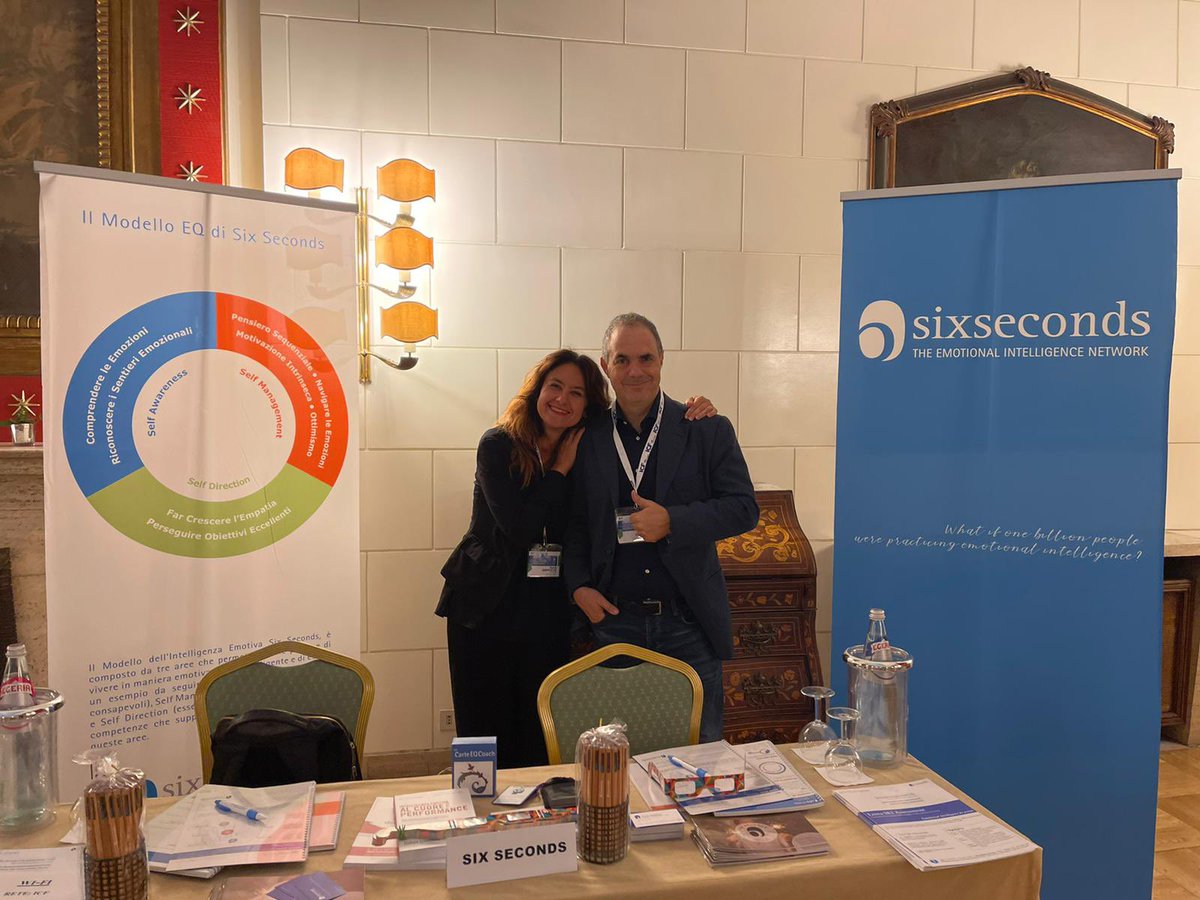 Six Seconds Italia (@6secondsita) on Twitter photo Grati di essere alla Conferenza Nazionale <a href="/ICFItalia/">ICF Italia</a> come main sponsor, ma soprattutto per l’energia, la gioia e la passione condivisa per il coaching che già si respira intensamente all’apertura!
Buon lavoro a tutt*, anche a chi ci segue in distance! Grati di essere alla Conferenza Nazionale <a href="/ICFItalia/">ICF Italia</a> come main sponsor, ma soprattutto per l’energia, la gioia e la passione condivisa per il coaching che già si respira intensamente all’apertura!
Buon lavoro a tutt*, anche a chi ci segue in distance!