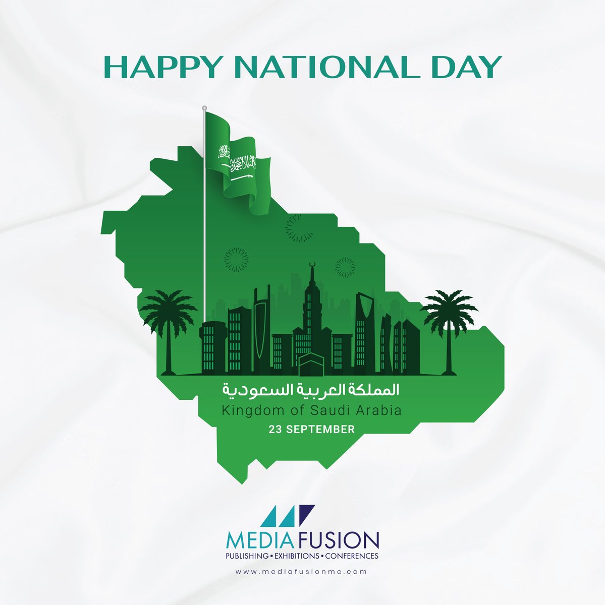 We extend our heartfelt congratulations to the people of the Kingdom of Saudi Arabia on the occasion of92nd National Day!
#ksa #nationalday #92nd #saudiarabia #leadership #people #vision203