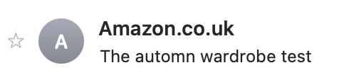 counterofcrows's tweet photo. @AmazonHelp Does anyone check your email subject lines for spelling these days? https://t.co/jtvYNV9YRN