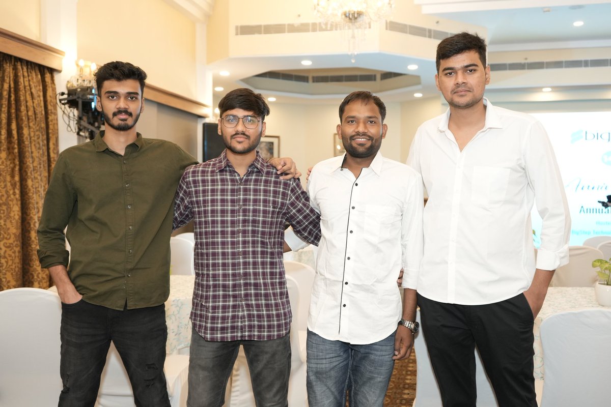 SincereSevaram's tweet photo. #CelebratingBigstep #14AnnualDay #CompanyMeetup #Gurugram #heritageVillageResort #BigstepAnniversary #BigstepTech https://t.co/YrXsD0uVou