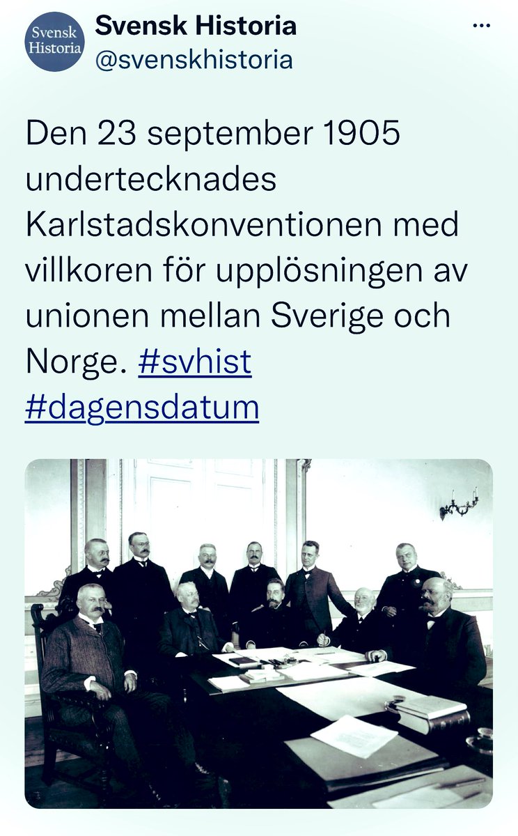 Unionsupplösningen skrevs under i Karlstad