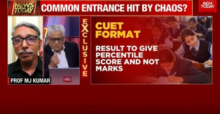 Shivans25648764's tweet photo. @UnivofDelhi Sir please consider percentile as the ugc chairman said that percentile is considered for cuet. And as of of now they are saying marks are considered because percentiles can't be calculated, but sir in competitive exams percentiles is considered also. @mamidala90 @DG_NTA https://t.co/FDGukT5xa0