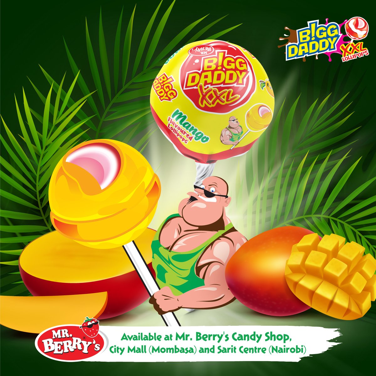 BiggDaddypops's tweet photo. Tell us why should we wait for Mango Season while Biggdaddy is at your disposal. Jienjoy! 
#biggdaddylollipops #berrytastic #mrberry #tbt #thursday #saritcentre #citymall #candyshop https://t.co/Aezb5VEGjC