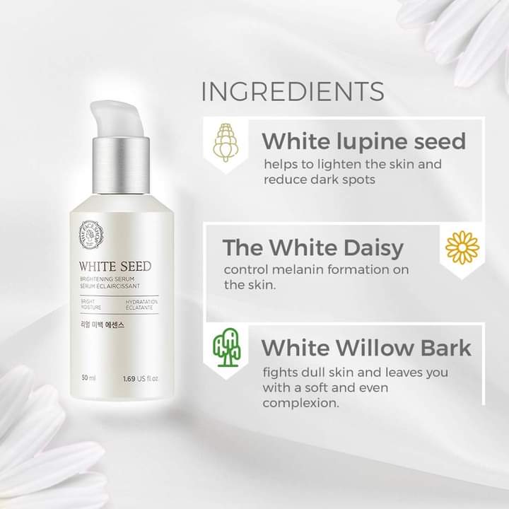 TFS_RSB's tweet photo. WHITE SEED BRIGHTENING SERUM
ราคา 879 บาท
เซรั่มบำรุงผิวหน้าเพื่อมอบความกระจ่างใสด้วยสารสกัดจากพืชสีขาวธรรมชาติ ไวท์ ซี้ด คอมเพล็กซ์ (White seed complex) พร้อมทั้งสารเฮ๊กซีลเรซอลซินอลเป็นสารสกัดเฉพาะของTFS ที่ทำให้ผิวขาวกระจ่างใสได้ดีกว่าวิตามินซี ถึง 1,150 เท่า #TheFaceshop https://t.co/ZZHhLe7U8b