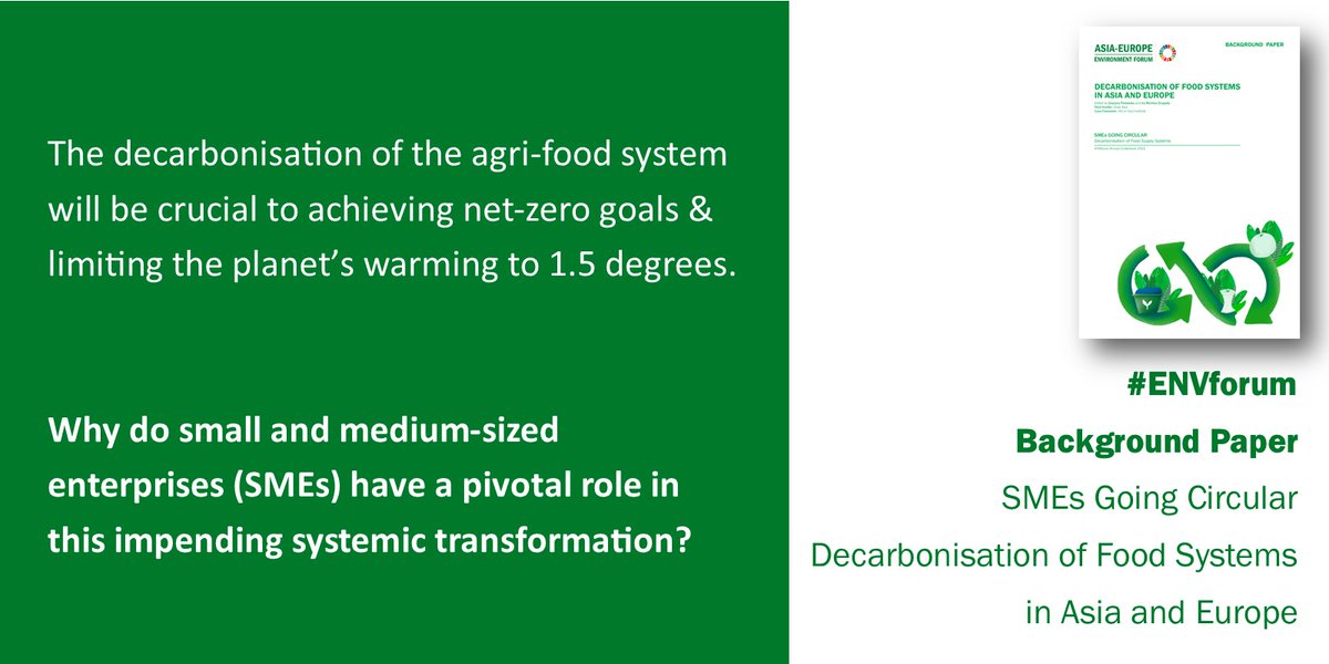 ENVforum's tweet photo. 👉The global agri-food system is responsible for up to 19Gt CO2-equivalent (CO2e) per year.
👉This means 37% of the overall anthropogenic emissions.
#IPCC

❓Are #SMEs pivotal in decarbonizing the agri-food system?

Read more: #ENForum Background Paper
https://t.co/d2fsLwQoeQ https://t.co/NY1DPi1VJP