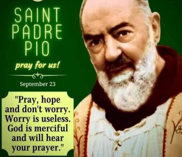 FriarMario's tweet photo. Padre Pio was very devoted to St Anthony. https://t.co/VToVatLFnt