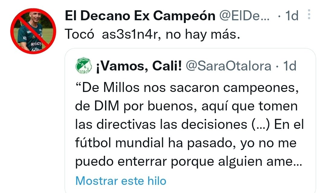 Out Of Context Deportivo Cali tweet media