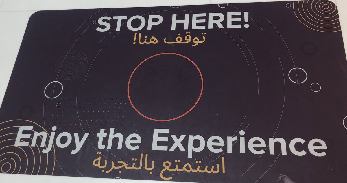 ayubkhan786's tweet image. Promise my final tweet from #MBRLibrary loved this augmented reality feature in the entrance hall of the library. You are transported to the oceans or deep into space. Great selfie spot!