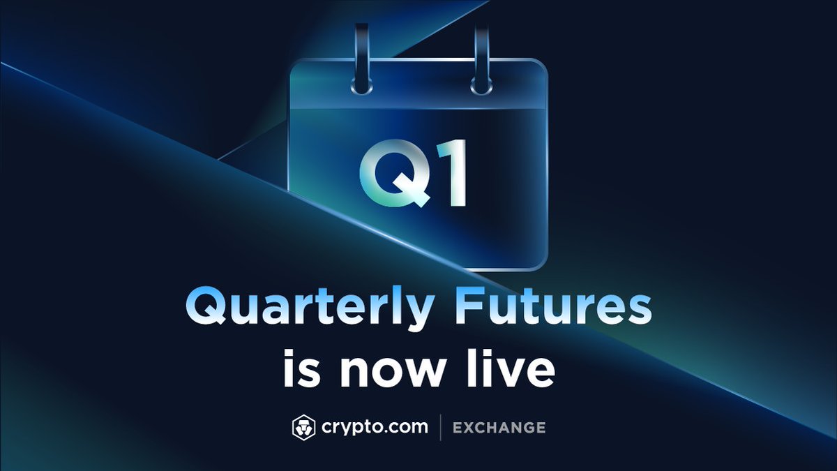 Q1 2023 Futures are live in the Crypto․com Derivatives Exchange 📊 🚀 Trade ETHUSD and BTCUSD futures 🤑 Enjoy lower fees + instant USDC settlement 🦾 Fully control your leverage Trade Futures now 👉 crypto-exchange.onelink.me/E54m/943d8f18