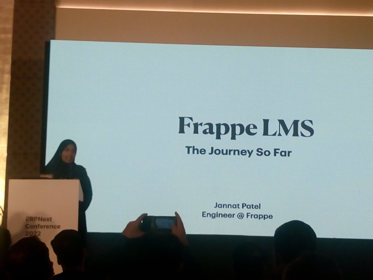 KetanPa74452041's tweet photo. Nice session attend from #solufyteam so far.
#Jannat speak about frappe LMS
# Rajarajan speak about cms with angular frappe
#solufy #solution #erpnext #frappe #erp #business #consultant https://t.co/UYcep6tkS0