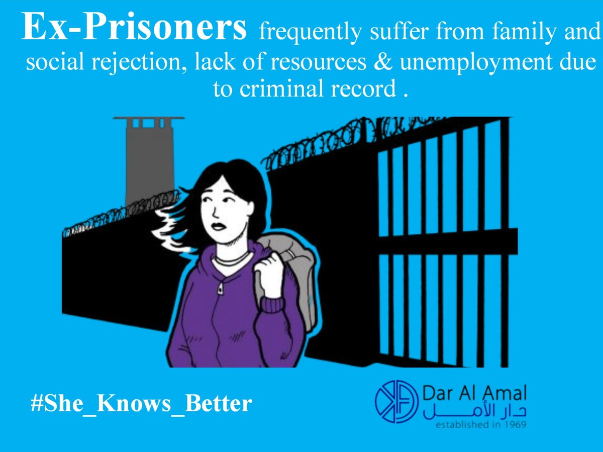 twdaralamal's tweet photo. #SheKnowsBetter #Ex_prisoners are marginalized: They are subjected to many forms of #violence & they can’t file complaints, due to lack of financial resources, legal_fragility, lack of confidence in law enforcement setting.
https://t.co/wPVDLYoQD3
@wphfund @GermanEmbBeirut https://t.co/evyMwdKhQw