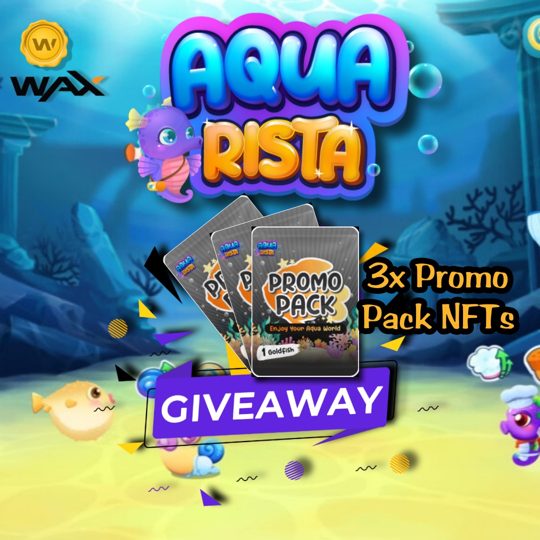 nftscorner4u's tweet photo. 🎁 WAX NFTs #Giveaway By AQUARISTA🎁

📝 Rules :
1️⃣ Follow @Aquarista6 &amp; @nftscorner4u
2️⃣ Like and retweet 
3️⃣ Tag 3 Friends &amp; Drop wax address 
4⃣ Join https://t.co/MEdpYMfj7c
⏰ 48 hrs

🎉 Good Luck 🎉
#NFT #NFTgiveaways #FreeDrops #WAX  #Crypto #P2E #NFTCommmunity #WAXNFT https://t.co/XzJ9ccWHNc