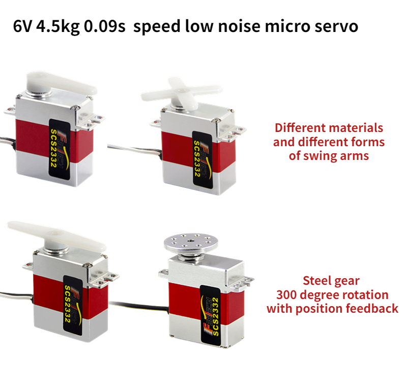 Abbyhong3's tweet image. Today to introduce a micro serial port bus servo: 👇
6V 4.5kg serial bus servo （An upgraded version of the SCS009）
fr.aliexpress.com/item/100500433…
#servo #microservo #motor #techmology #rc #diyrobot #feetech #robotic #metal #uav #drone #ptz #automation